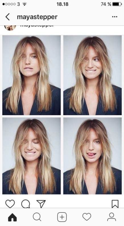 50+ Trendy hair long layers fringe hairstyles -   20 hairstyles Long color ideas