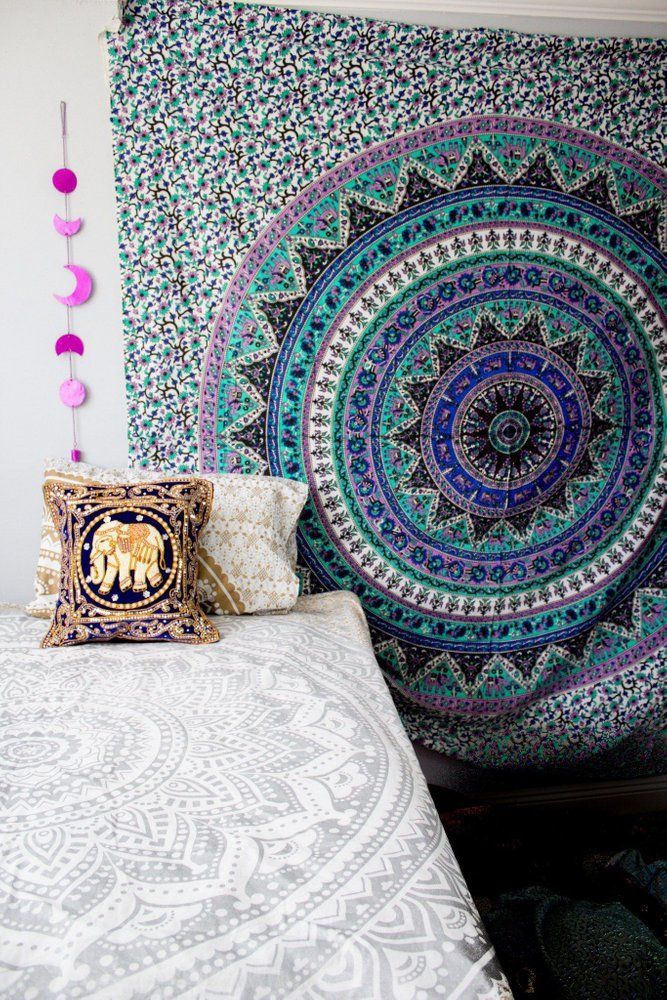 20 room decor Pared mandalas ideas