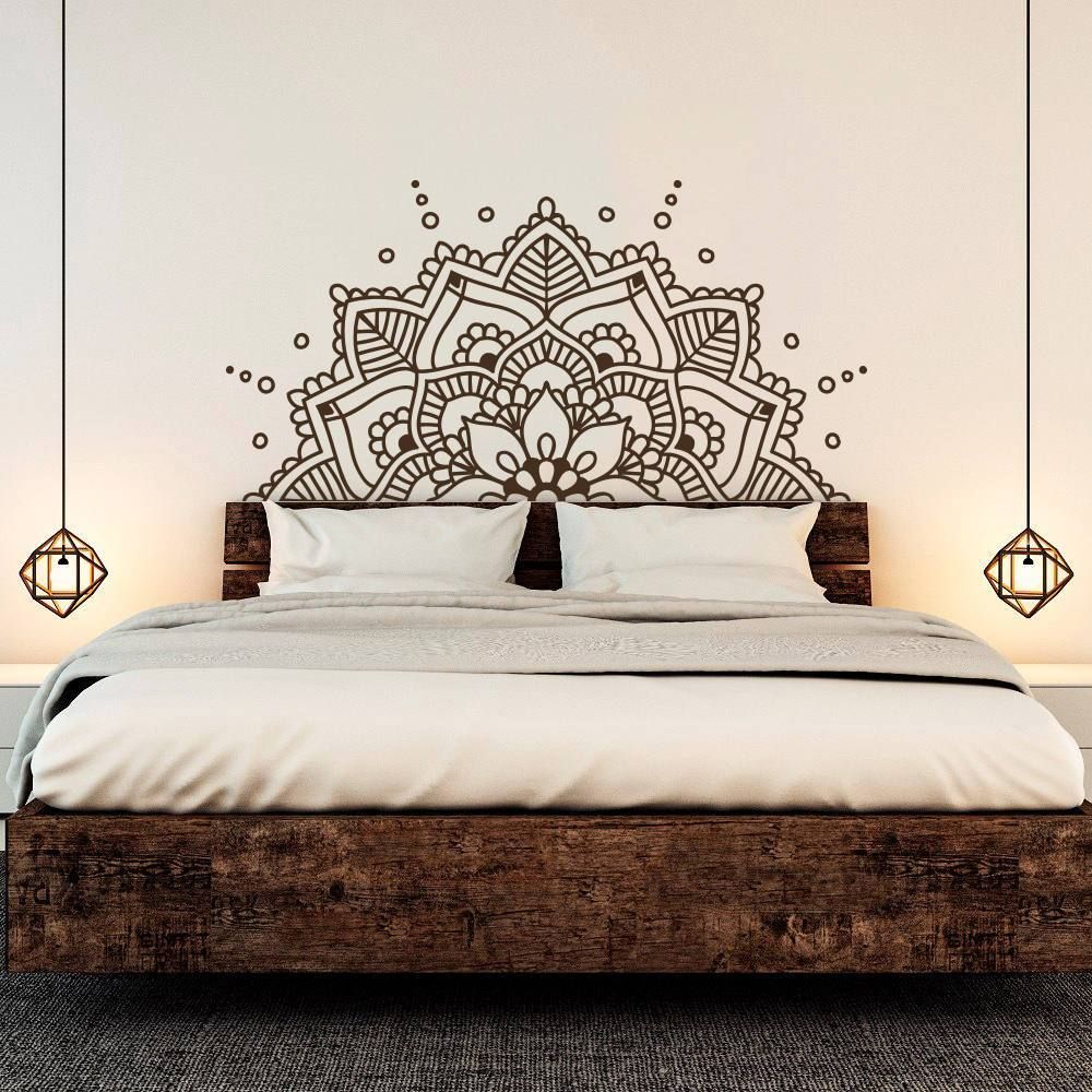 Mandala Art Vinyl Wall Stickers -   20 room decor Pared mandalas ideas
