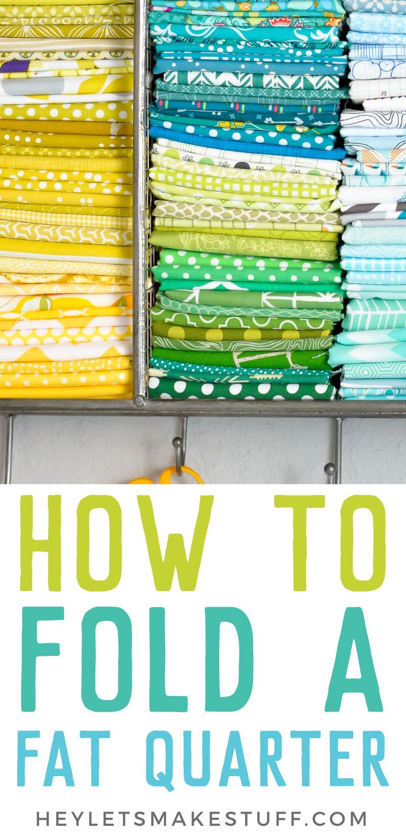 How to Fold a Fat Quarter -   22 fabric crafts Easy fat quarters ideas