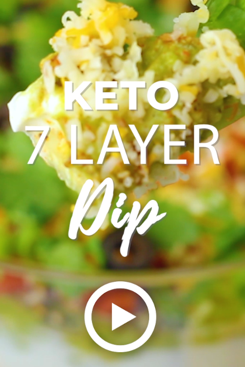 Keto 7 Layer Dip - Low Carb -   24 diet Snacks videos ideas