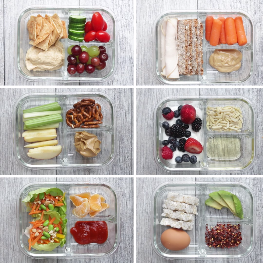 These 6 Easy Snack Boxes Are The Perfect Way To Stay On Track With A Busy Schedule -   24 diet Snacks videos ideas