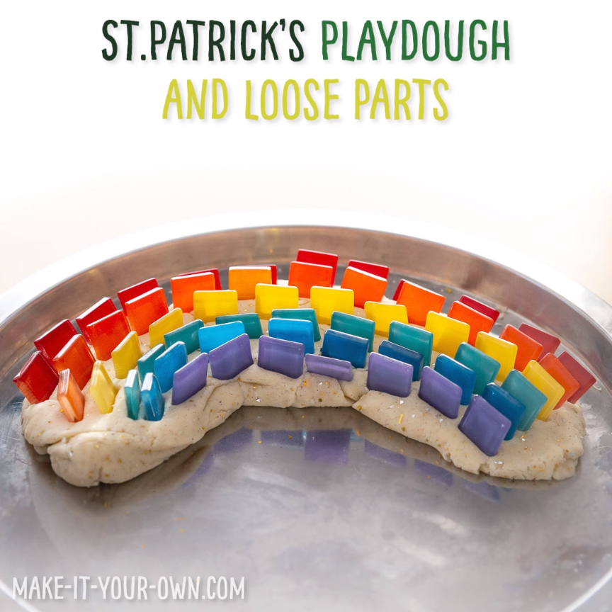 St. Patrick's Day Play Dough & Loose Parts -   25 planting Kindergarten video ideas