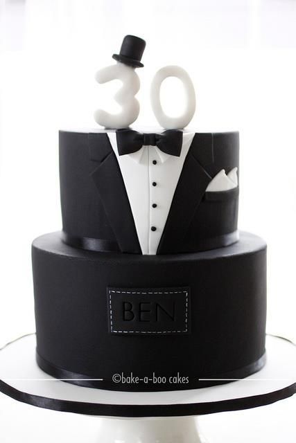 Black tuxedo cake -   5 suit cake For Men ideas