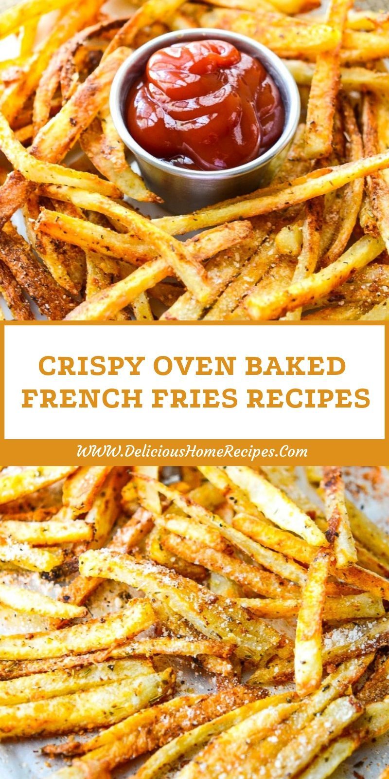 Crispy Oven Baked French Fries Recipes -   7 healthy recipes Vegetables french fries ideas