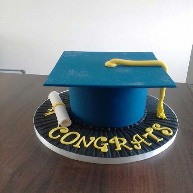 21 Graduation Party Ideas Any Grad Will Love -   9 cap cake Cupcake ideas