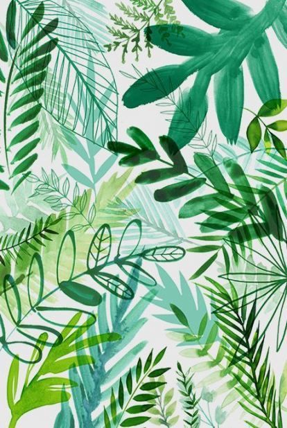 36  Ideas For Plants Pattern Jungles -   9 plants Drawing forests ideas