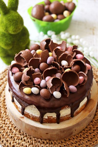 Hazelnut Easter Cake -   10 cake Easter butter ideas