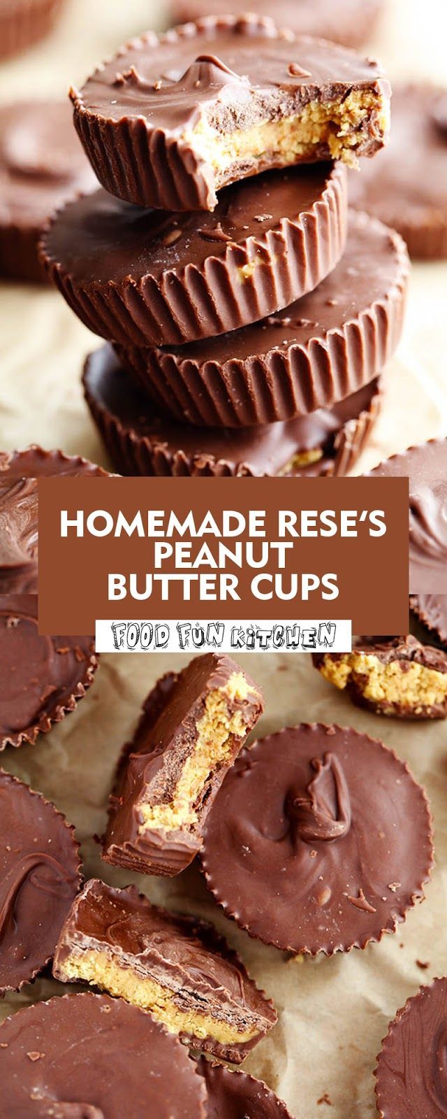 HOMEMADE REESE'S PEANUT BUTTER CUPS -   10 desserts Birthday peanut butter cups ideas