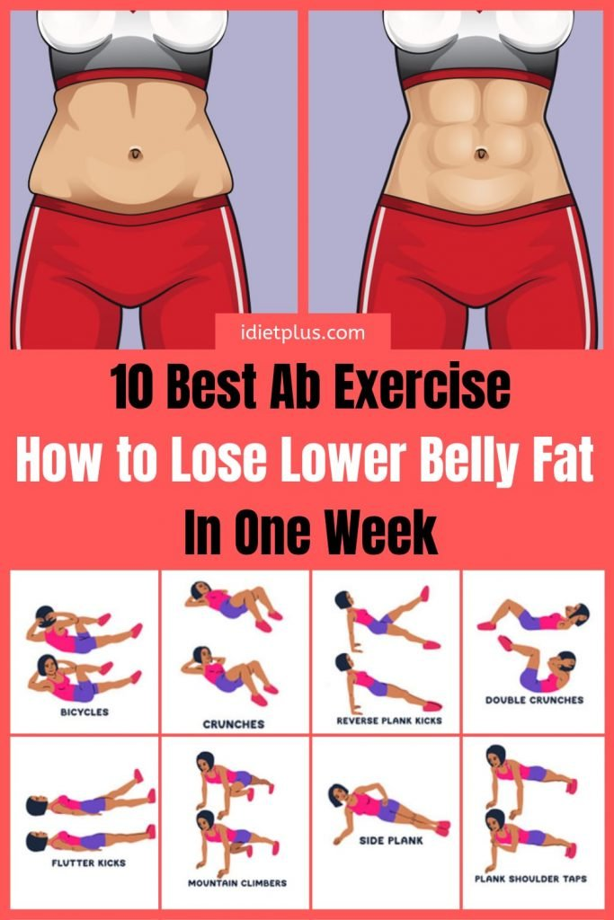 10 Best Ab Exercise - How to Lose Lower Belly Fat in One Week -   10 diet how to lose ideas