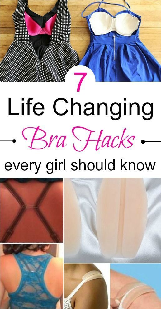 7 Life Changing Bra Hacks That Every Girl Should Know -   10 DIY Clothes Fashion life hacks ideas