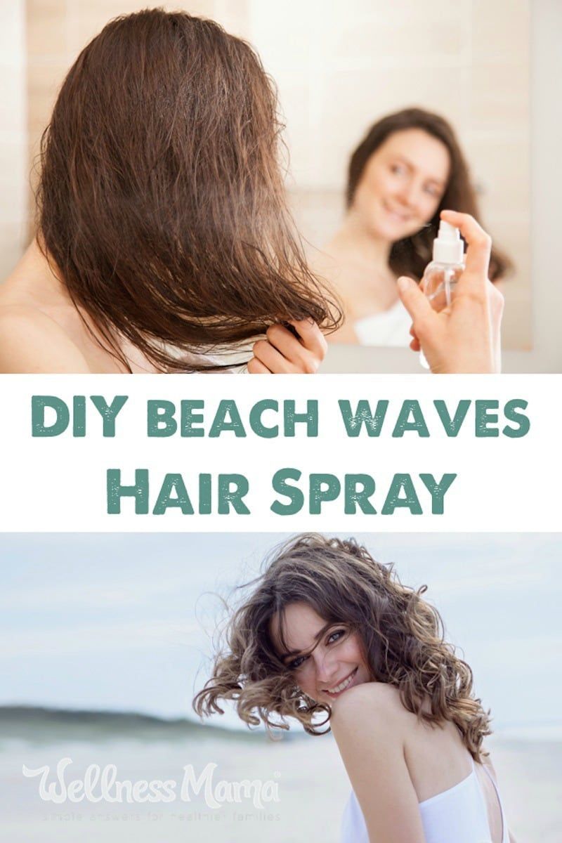DIY Beach Waves Sea Salt Texturizing Hair Spray -   10 hair Beach night ideas