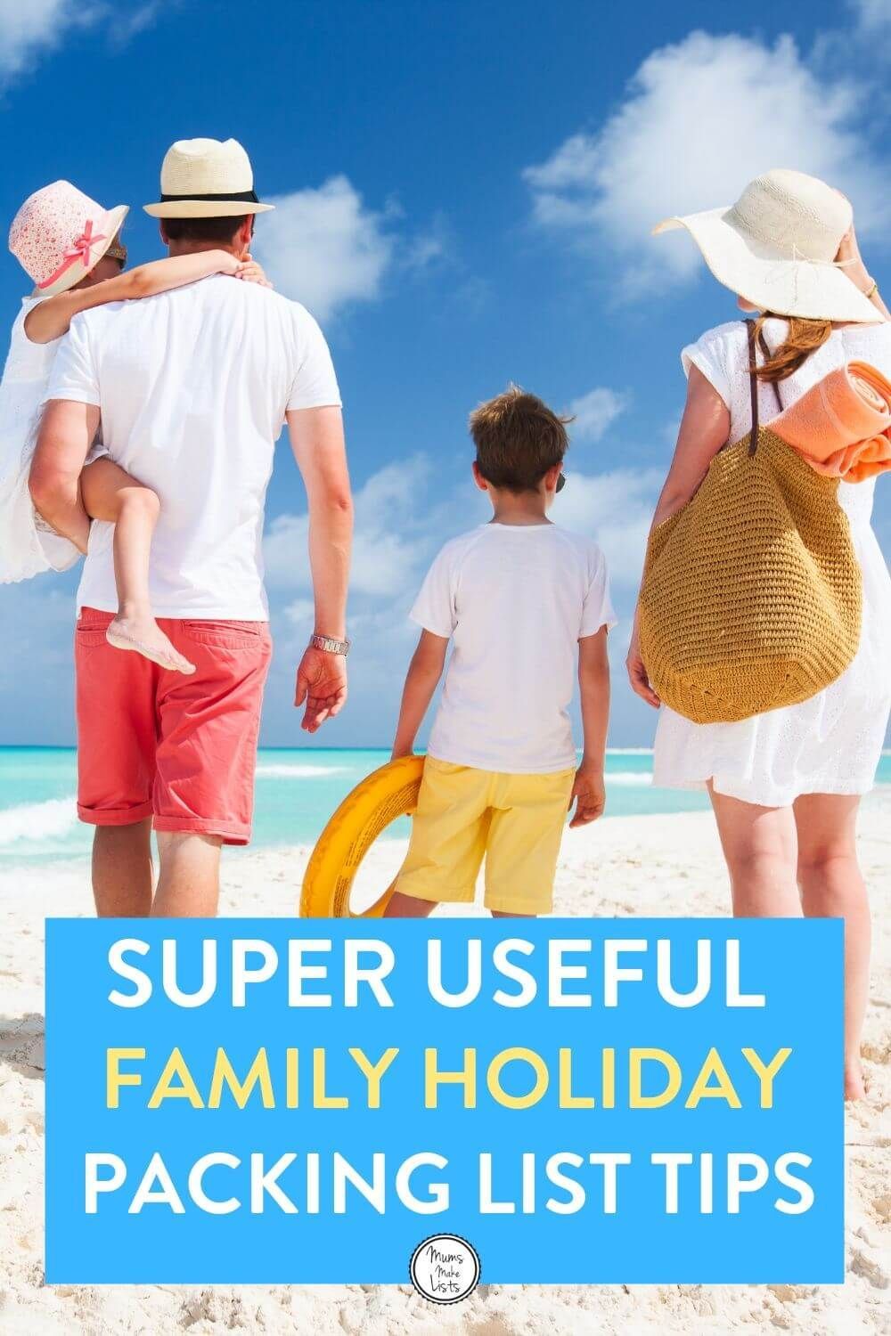 Clever family holiday packing list tips -   10 holiday Packing organisation ideas