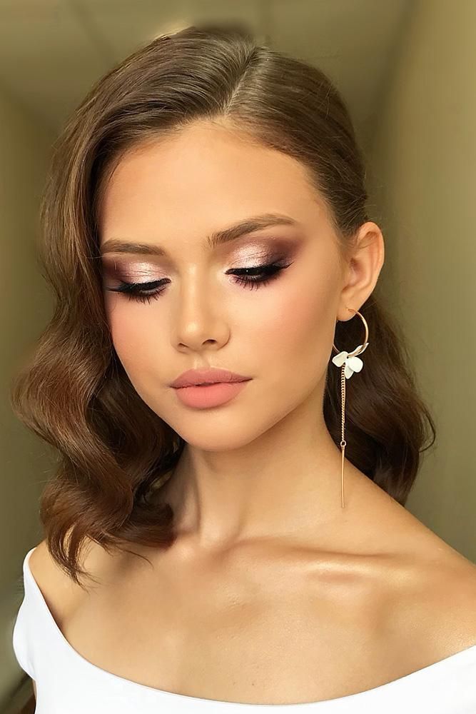 Wedding Makeup 2019 Trends -   10 makeup Pink smokey ideas