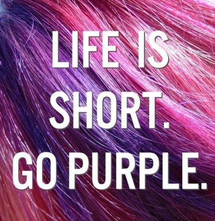 10 purple hair Quotes ideas