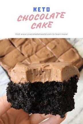 KETO CHOCOLATE CAKE -   11 cake Easy low carb ideas