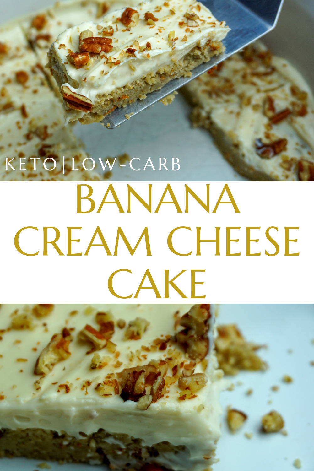 Banana Cream Cheese Cake -   11 cake Easy low carb ideas