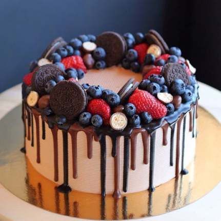 65 best ideas cake decoration berries fruit -   11 cake Fruit baby ideas