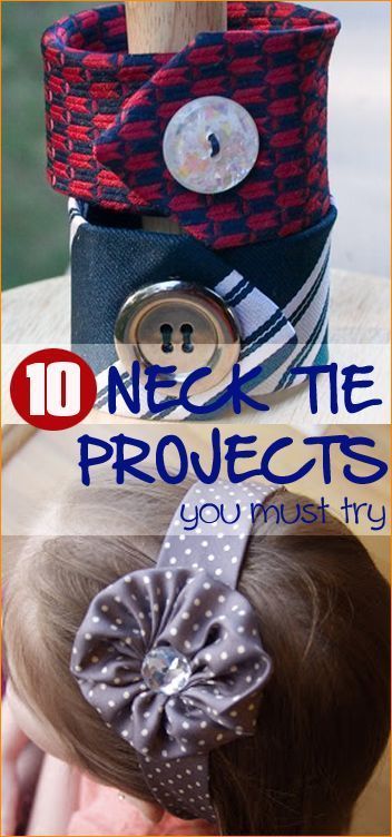 10 Must Try Tie Projects -   11 DIY Clothes Man neck ties ideas
