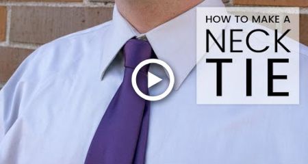 How to Make a Necktie -   11 DIY Clothes Man neck ties ideas