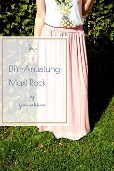 DIY-Anleitung: Maxi Rock - -   11 DIY Clothes Skirt english ideas
