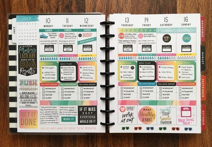 рџ’ЄрџЏЅрџЏѓрџЏЅвЂЌв™ЂпёЏрџ’– So cute and colorful! Not my normal fitness planne -   11 fitness Planner memories ideas