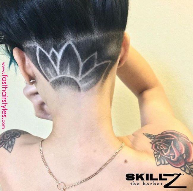 #GirlsWithShavedHeads -   11 hair Art shaved ideas