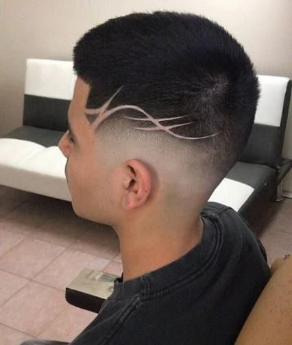 Super haircut men pompadour shaved sides ideas -   11 hair Art shaved ideas