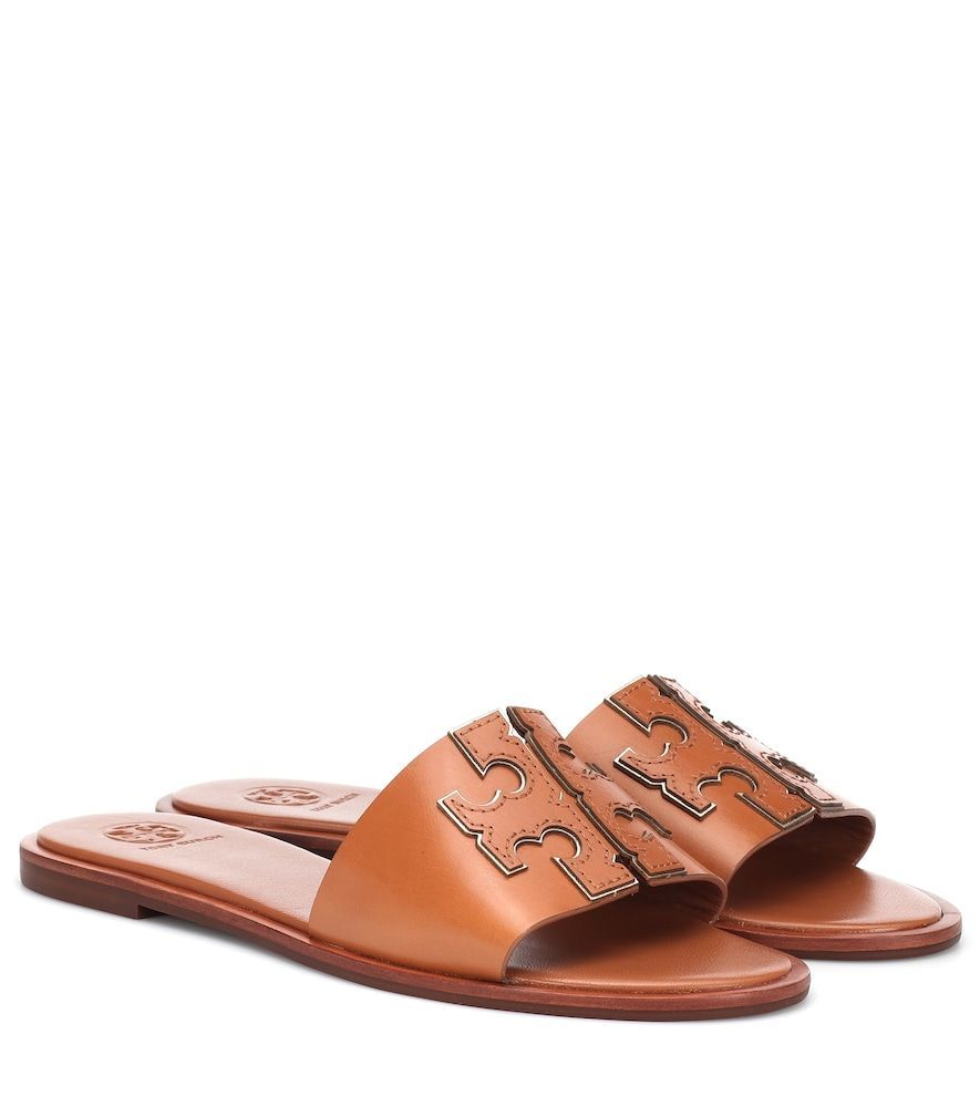 Tory Burch Ines leather slides -   11 hair Summer tory burch ideas