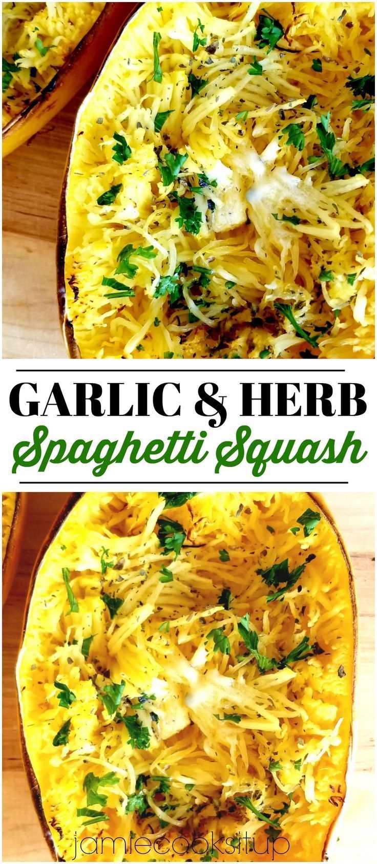 Garlic and Herb Spaghetti Squash -   11 healthy recipes Summer spaghetti squash ideas