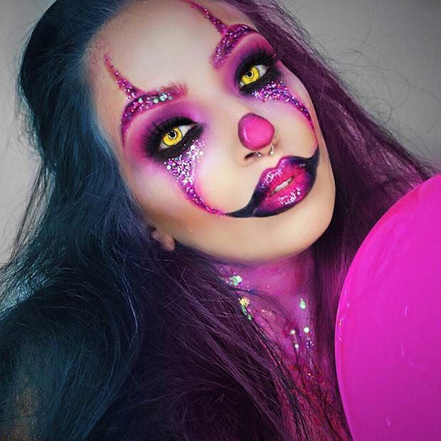 43 Trendy Clown Makeup Ideas for Halloween 2019 -   11 holiday Makeup quotes ideas