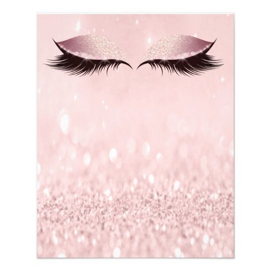 Makeup Artist Beauty Salon Wellness Flyer Pink SPA | Zazzle.com -   11 makeup Logo cartoon ideas