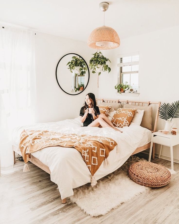 IKEA Bedroom Makeover For Under $600 -   11 room decor Bohemian bedding ideas