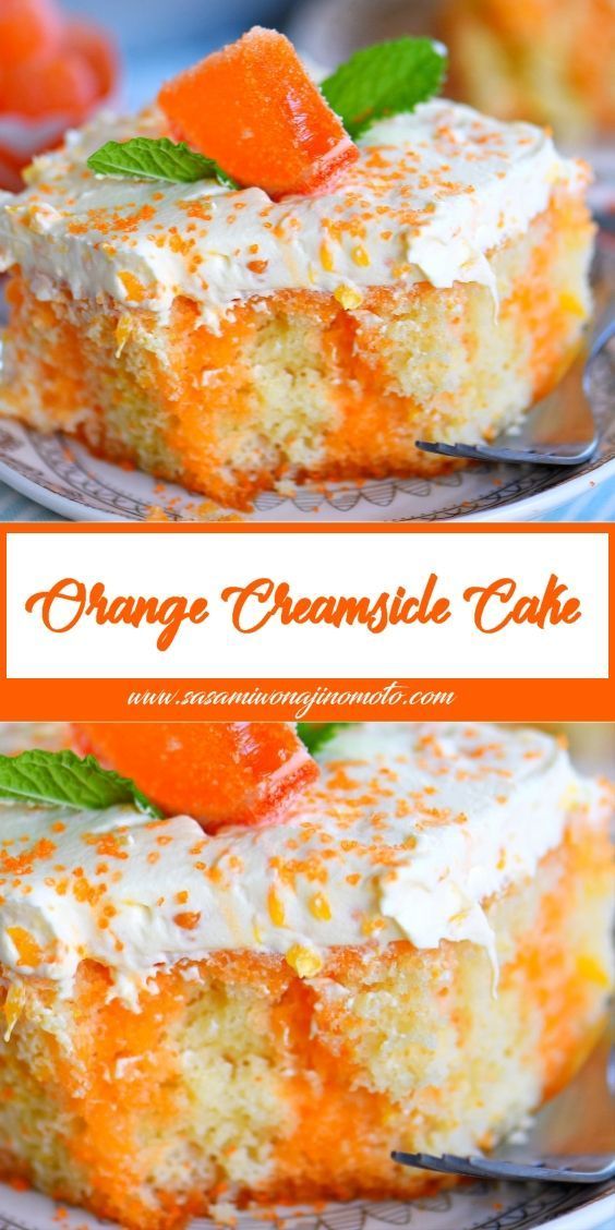 This easy Orange -   11 vanilla cake Mix ideas