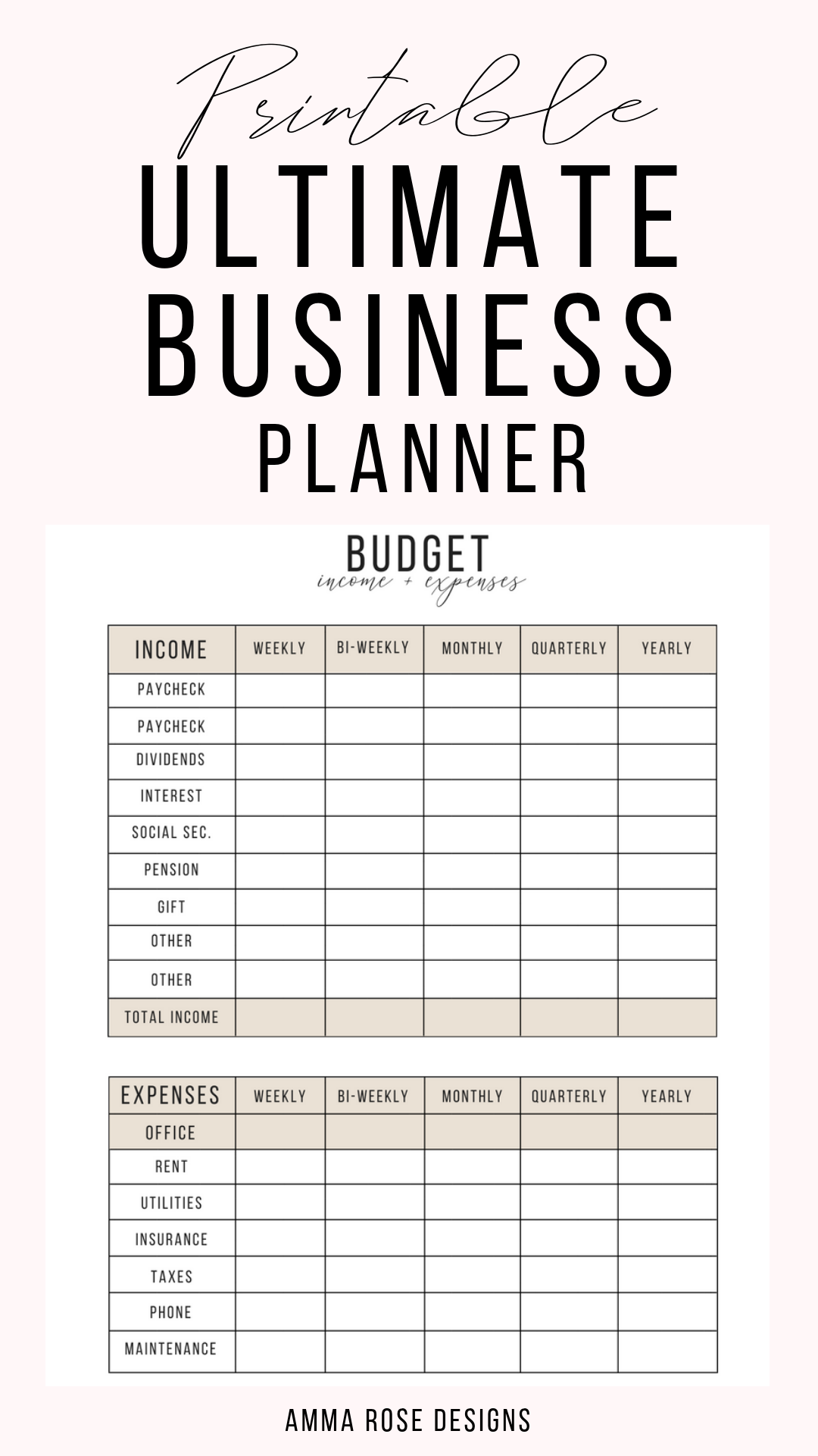 Business Planner Printable | Business Planner PDF | Business Planning | Business Planner | Business Bundle | 2019 Business | Small Business -   12 Event Planning Pricing guide ideas