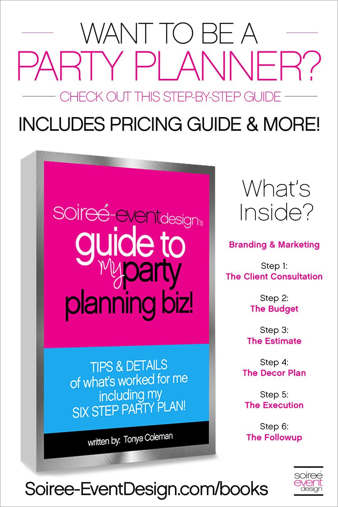 GUIDE TO PARTY PLANNING! -   12 Event Planning Pricing guide ideas