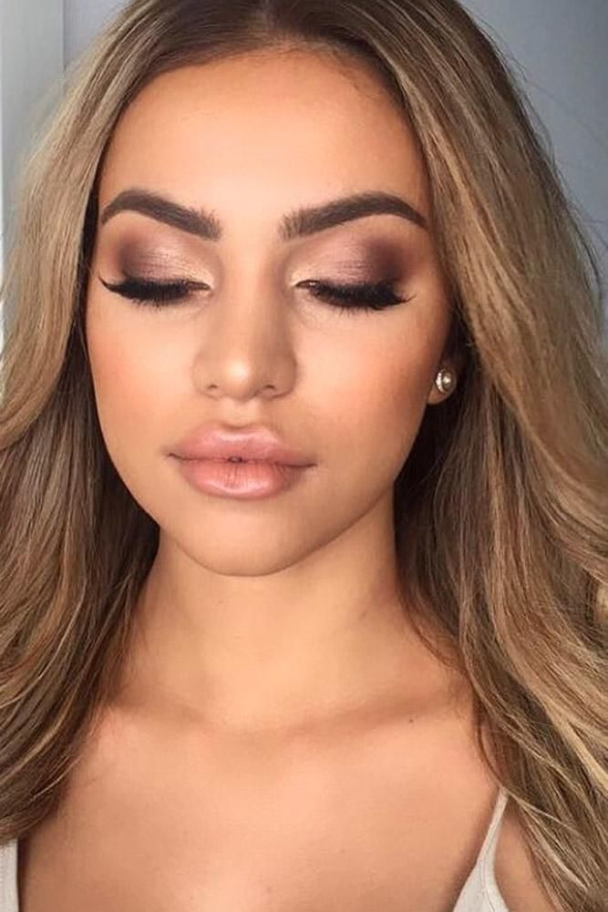 30 Wedding Makeup Looks To Be Exceptional -   12 formal makeup For Brown Eyes ideas