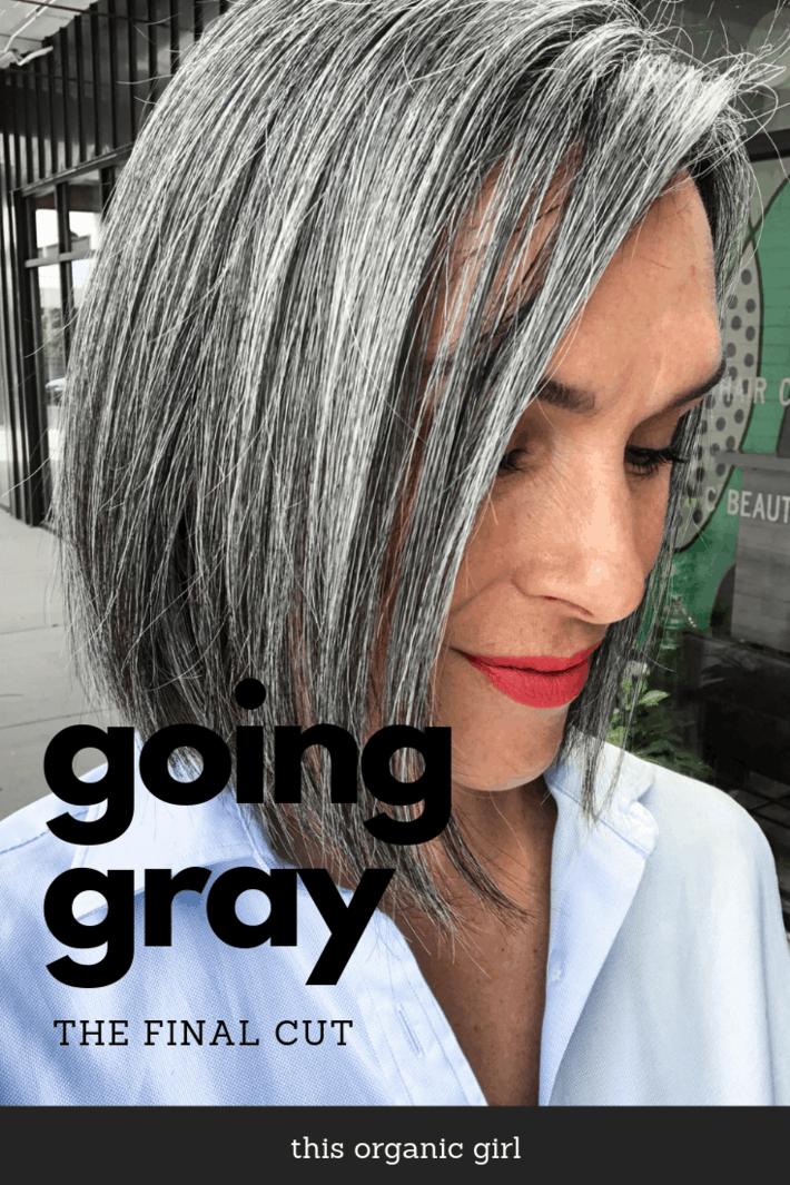 Going Gray; The Final Cut! -   12 grey hair Videos ideas