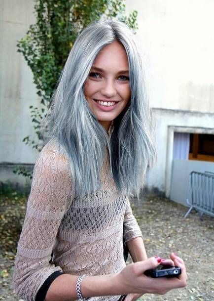 69+ Trendy Hair Grey Blue Silver Dyes -   12 grey hair Videos ideas