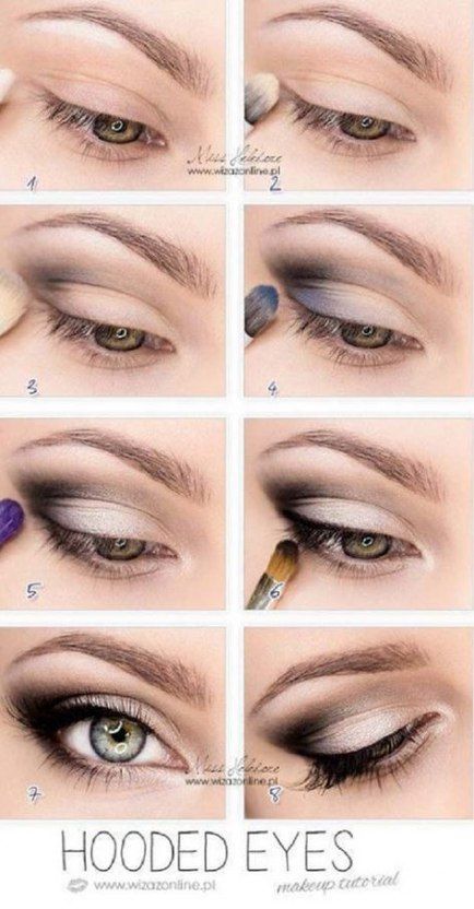 37+ New Ideas For Hair Easy Step By Step Eye Shadows -   12 hair Easy step by step ideas