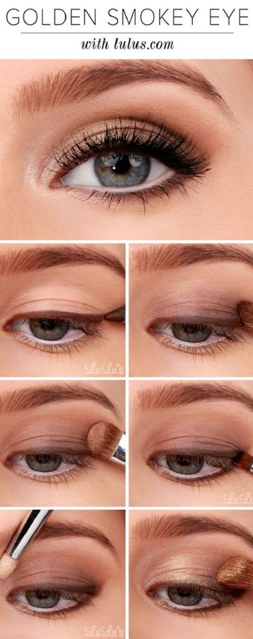 16 Easy Step-by-Step Eyeshadow Tutorials for Beginners -   12 hair Easy step by step ideas