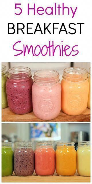 12 healthy recipes Fast breakfast smoothies ideas