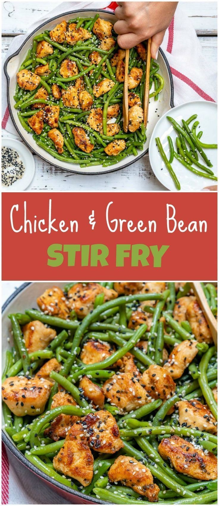 Chicken and Green Bean Stir Fry -   12 healthy recipes Fast clean eating ideas