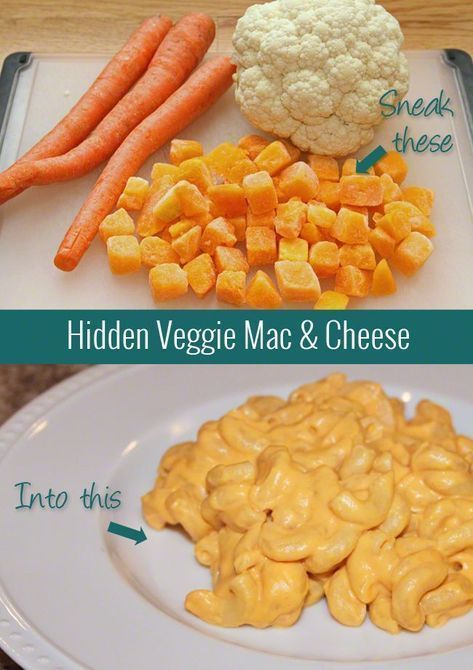 Hidden Veggie Mac & Cheese -   12 healthy recipes For Kids hidden veggies ideas
