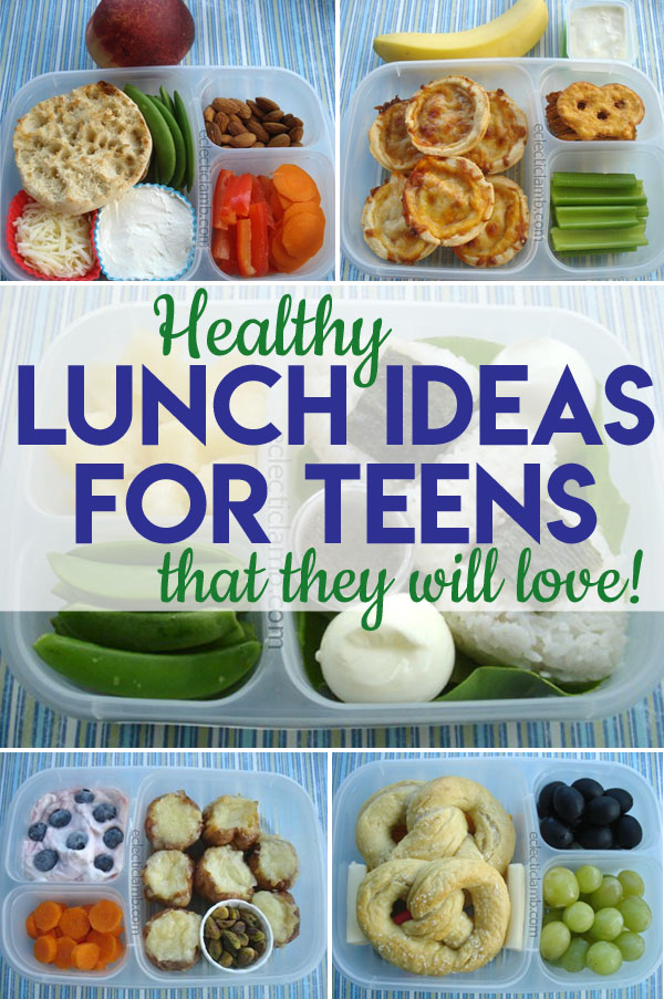 Healthy Lunch Ideas for Teens -   12 healthy recipes For Teens snacks ideas