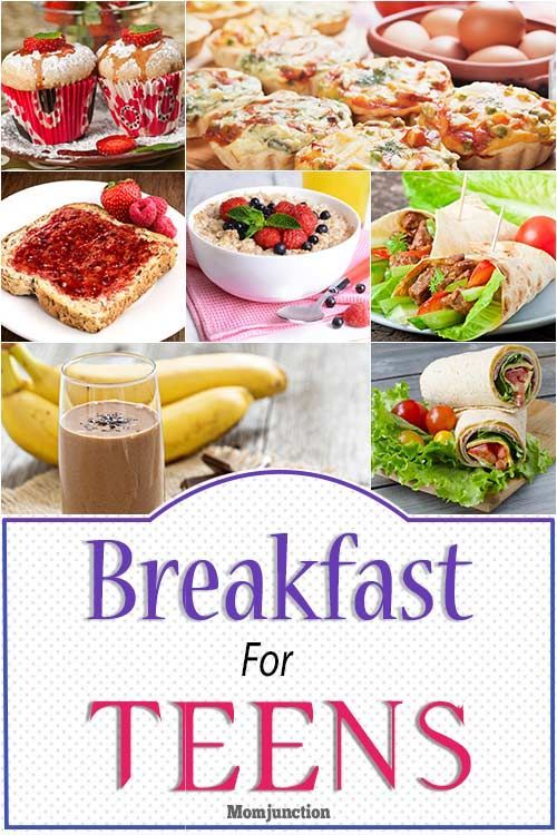 Top 25 Easy And Healthy Breakfast For Teens -   12 healthy recipes For Teens snacks ideas