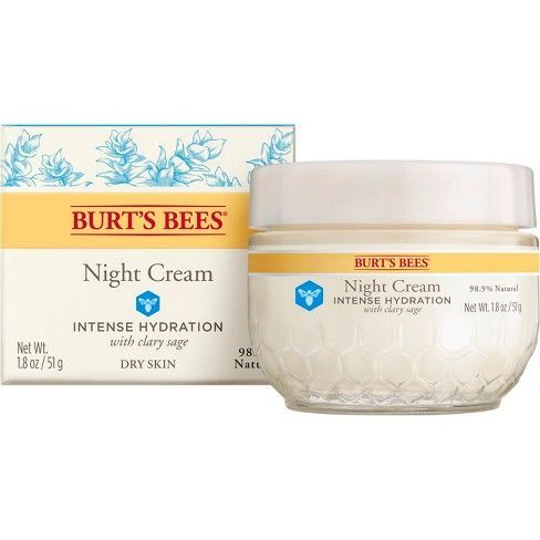 Burt's Bees Intense Hydration Night Cream - 1.8 oz -   12 makeup Drugstore burts bees ideas