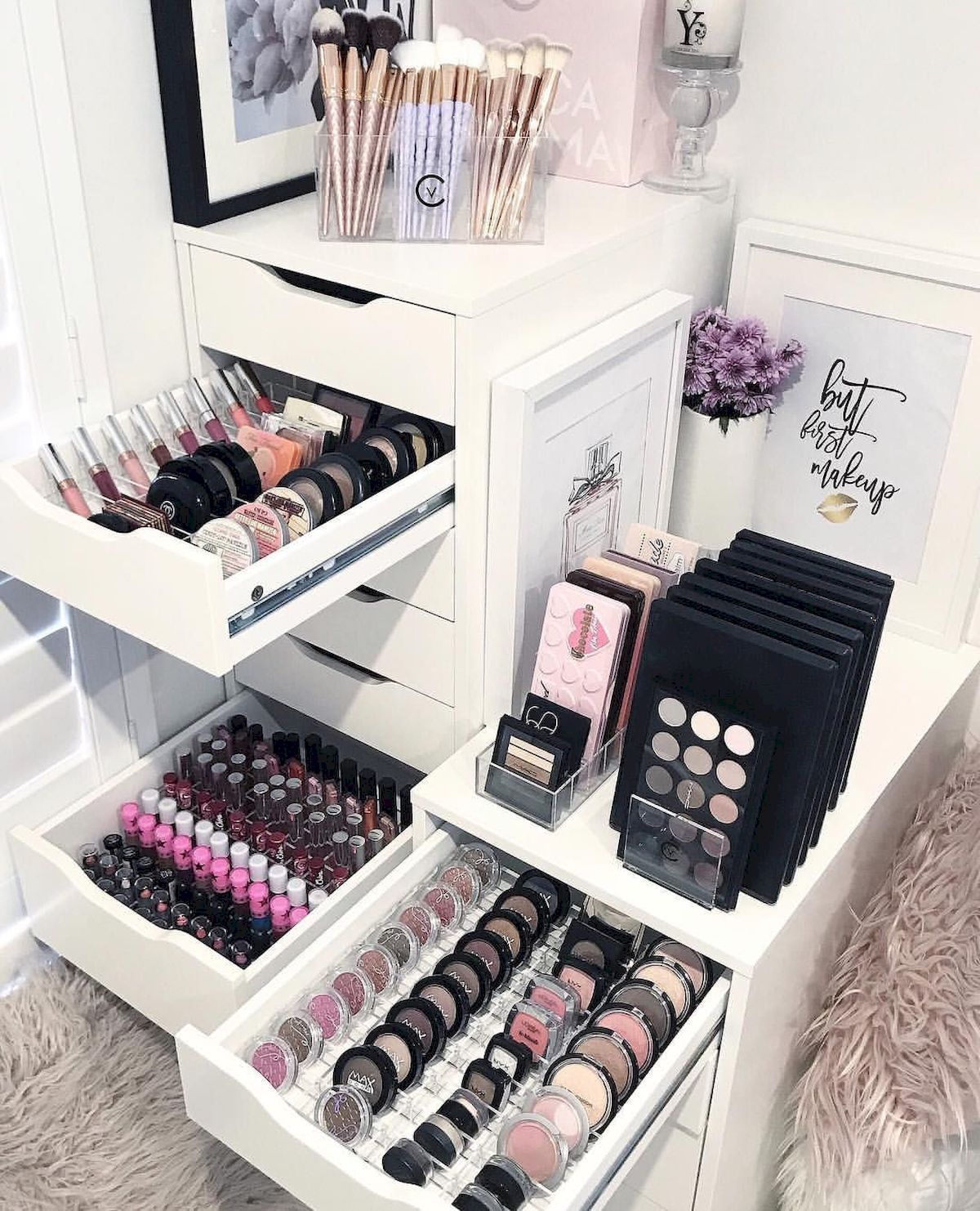 50+ Cool Makeup Storage Ideas That Will Save Your Time -   12 makeup Storage ideas