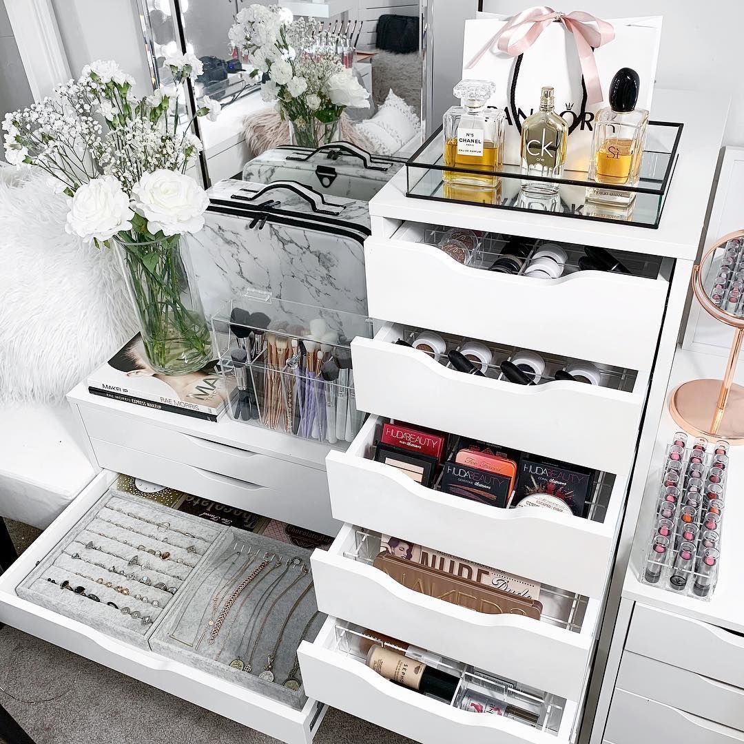 45 Brilliant Makeup Organizer & Storage Ideas for Girls -   12 makeup Storage ideas