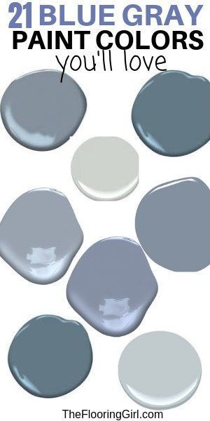 Best Blue Gray Paint Colors (21 stylish dusty blues -   12 room decor Paintings gray ideas